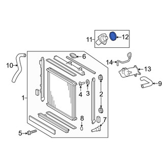 Toyota OE - Engine Coolant Thermostat Gasket