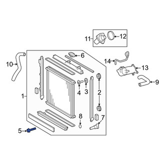 Toyota OE - Radiator Mount Bolt