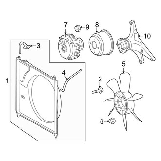 Toyota OE - Cooling Fan
