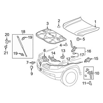 Toyota OE - Hood & Components