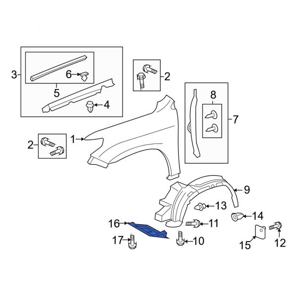 Fender Liner Extension