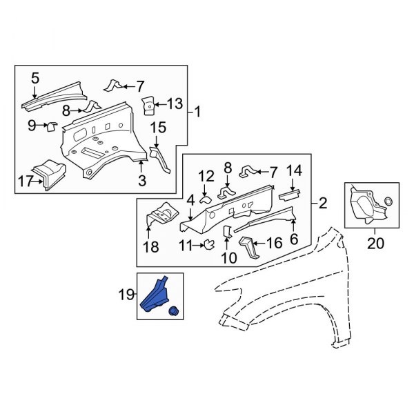 Fender Rail Seal