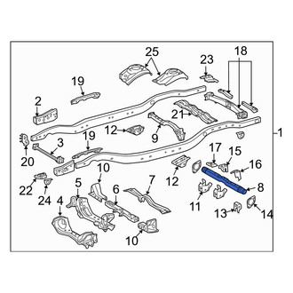 Toyota OE - Center Frame Crossmember