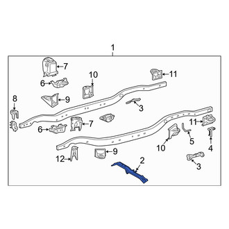 Toyota OE - Fuel Tank Bracket