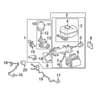 Toyota OE - Electrical - ABS Components
