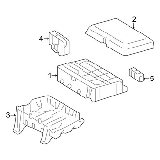 Toyota OE - Electrical - Fuse & Relay (Engine Compartment)