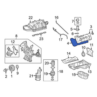 Toyota OE - Right Engine Valve Cover Gasket