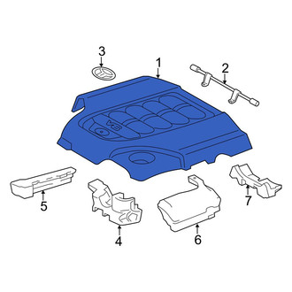 Toyota OE - Upper Engine Cover