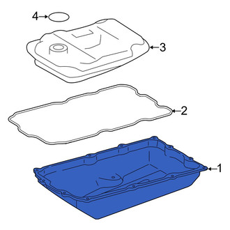 Toyota OE - Transmission Oil Pan
