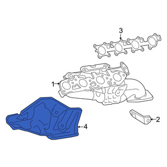 Toyota OE - Right Exhaust Manifold Heat Shield