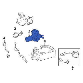 Toyota OE - Rear Exhaust Gas Recirculation (EGR) Vacuum Delay Valve
