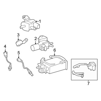 Toyota OE - Emission System - Emission Components