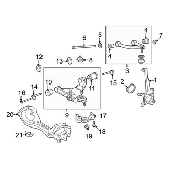 Toyota OE - Front Suspension - Suspension Components (Base)