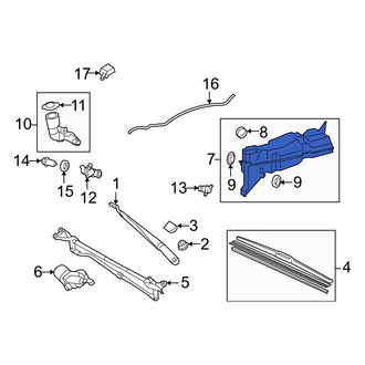 Toyota OE - Washer Fluid Reservoir