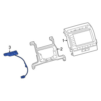 Toyota OE - GPS Navigation System Antenna