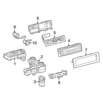 Toyota OE - Console (Switches & Controls)