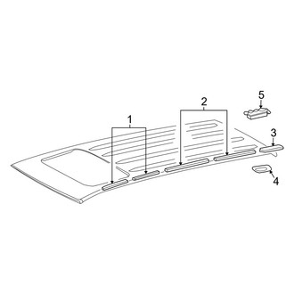Toyota OE - Roof - Exterior Trim