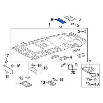 Toyota OE - Front Roof Insulator