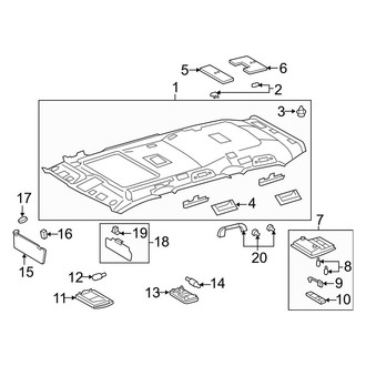 Toyota OE - Roof - Interior Trim