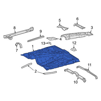 Toyota OE - Front Floor Pan