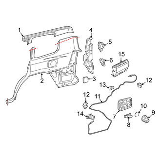 Toyota OE - Quarter Panel & Components