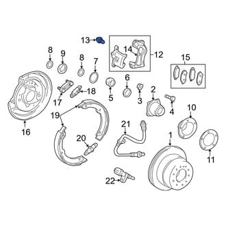 Toyota OE - Disc Brake Caliper Bolt