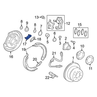 Toyota OE - Parking Brake Lever Bracket