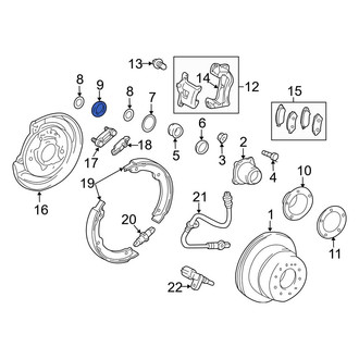 Toyota OE - Rear Drive Axle Shaft Seal
