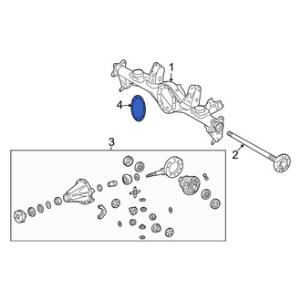 Toyota OE - Axle Housing Cover Gasket