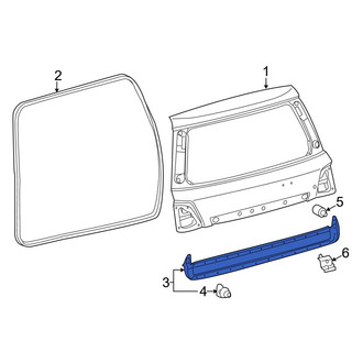 Toyota OE - Rear Outer Hatch Seal
