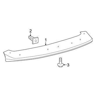 Toyota OE - Lift Gate - Spoiler