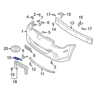 Toyota OE - Front Jack Plug Cover