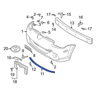 Toyota OE - Front Spoiler