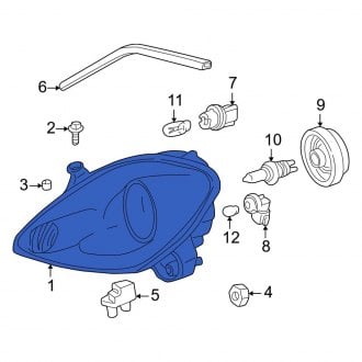 Toyota OE - Front Left Headlight