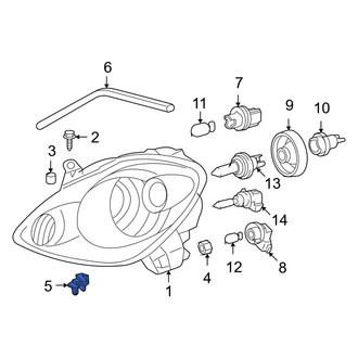 Toyota OE - Headlight Bracket