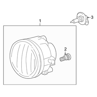 Toyota OE - Front Lamps - Fog Lamps