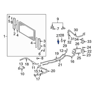 Toyota OE - Engine Coolant Thermostat Housing