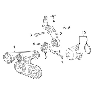 Toyota OE - Cooling - Belts & Pulleys