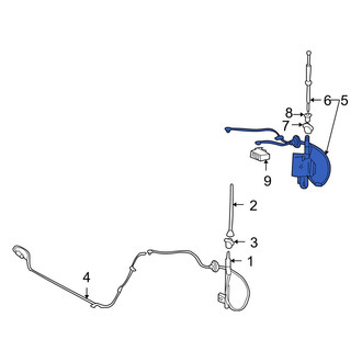 Toyota OE - Radio Antenna Assembly
