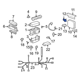 Toyota OE - Upper Engine Control Module (ECM) Bracket