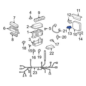 Toyota OE - Right Lower Engine Control Module (ECM) Bracket