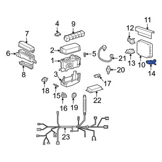Toyota OE - Left Lower Engine Control Module (ECM) Bracket