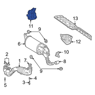 Toyota OE - Front Right Floor Pan Heat Shield