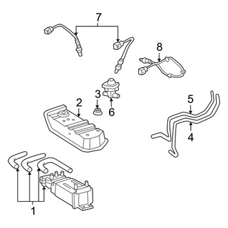Toyota OE - Emission System - Emission Components