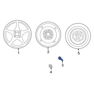 Toyota OE - Tire Valve Stem