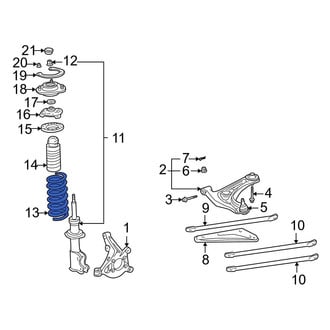 Toyota OE - Front Coil Spring