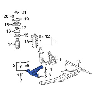 Toyota OE - Rear Forward Suspension Control Arm