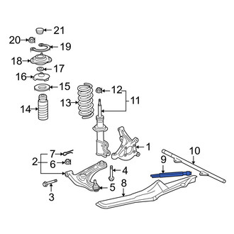 Toyota OE - Front Center Suspension Crossmember Reinforcement
