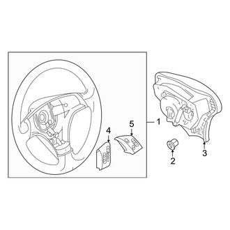 Toyota OE - Steering Wheel - Wheels & Trim