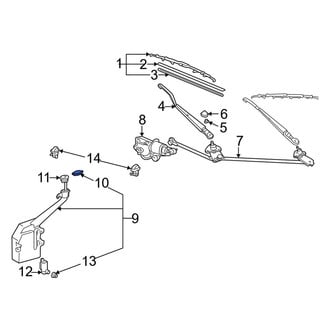 Toyota OE - Front Washer Fluid Reservoir Cap